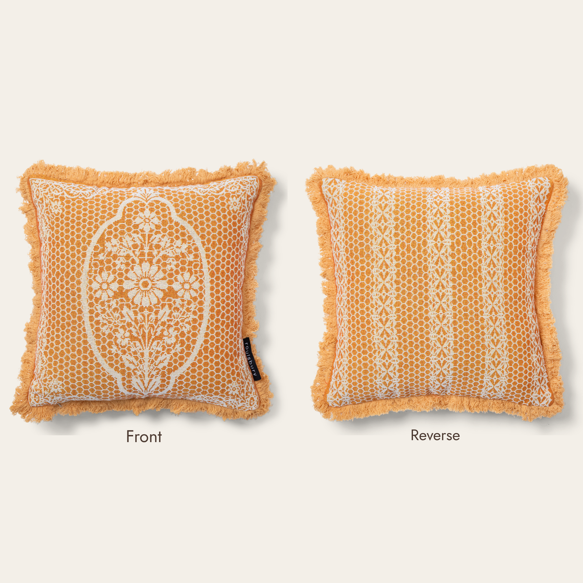 Siena Woven Cushion Cover - Reversible