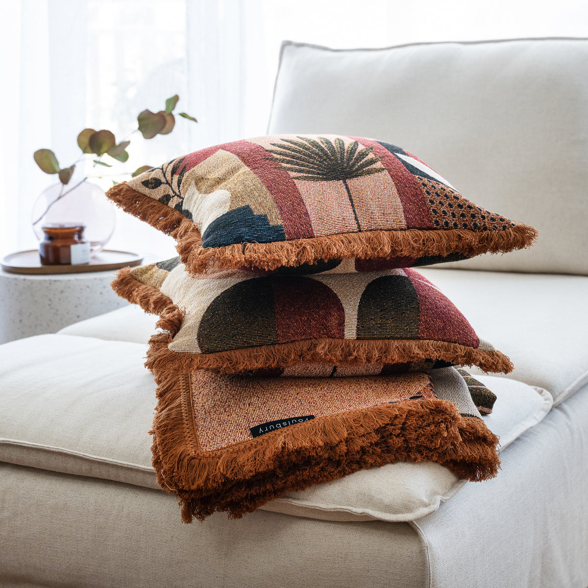 Ravello Woven Throw & Picnic Rug