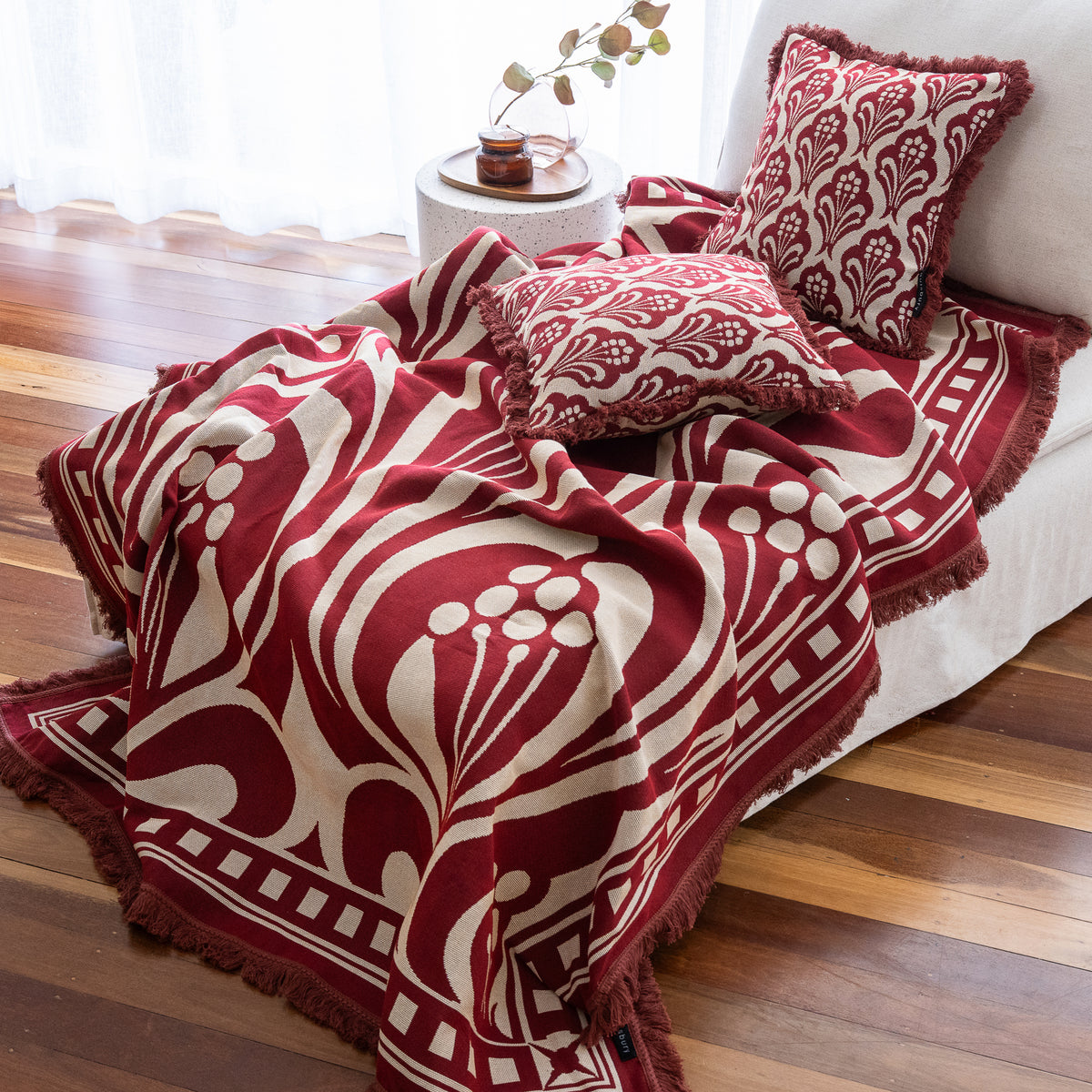 Verona Woven Throw & Picnic Rug
