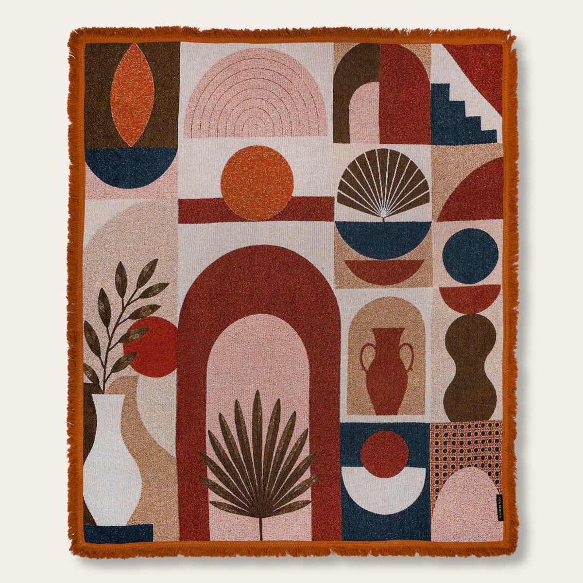 Ravello Woven Throw & Picnic Rug