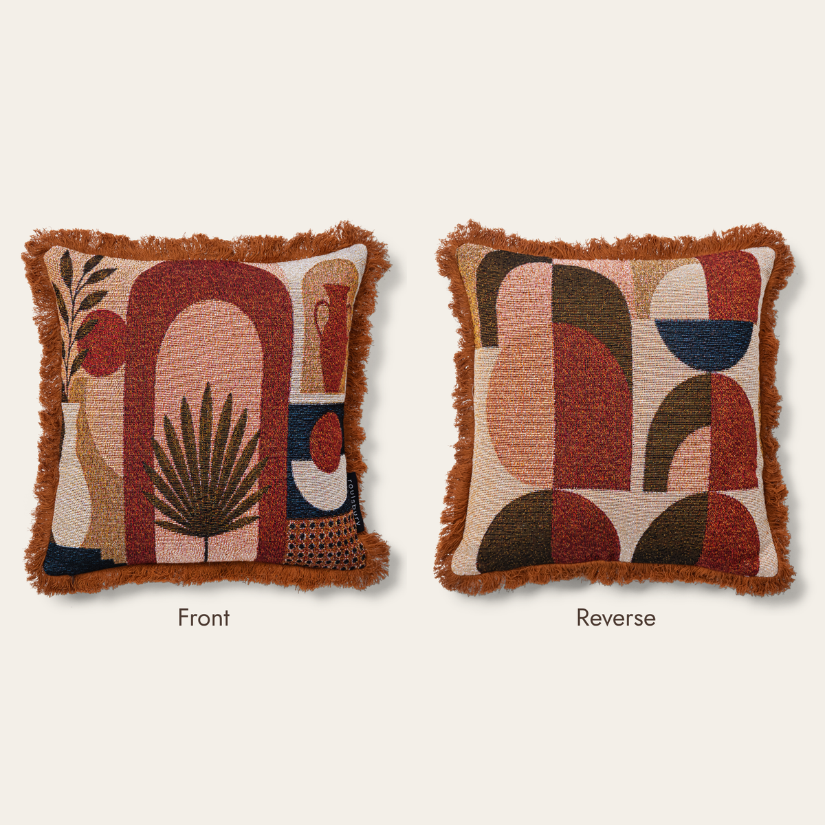 Ravello Woven Cushion Cover - Reversible