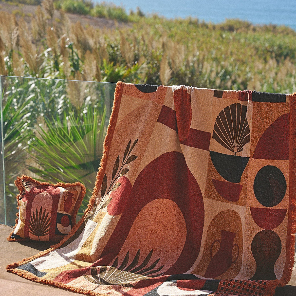 Ravello Woven Cushion Cover - Reversible