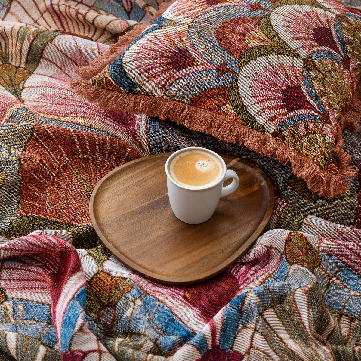Capri Woven Cushion Cover - Reversible