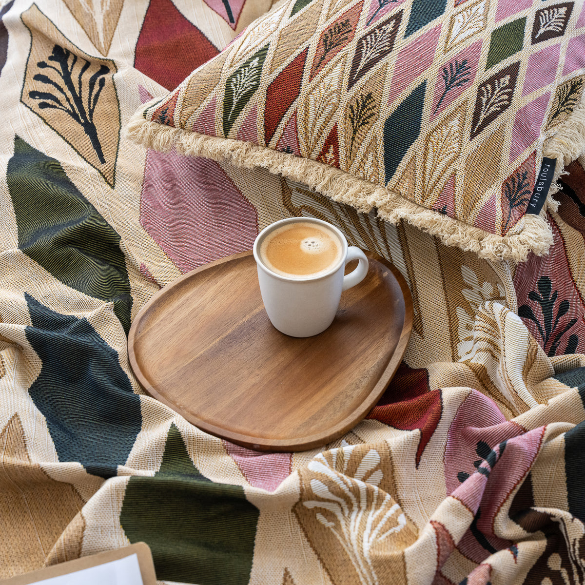 Firenze Woven Cushion Cover - Reversible