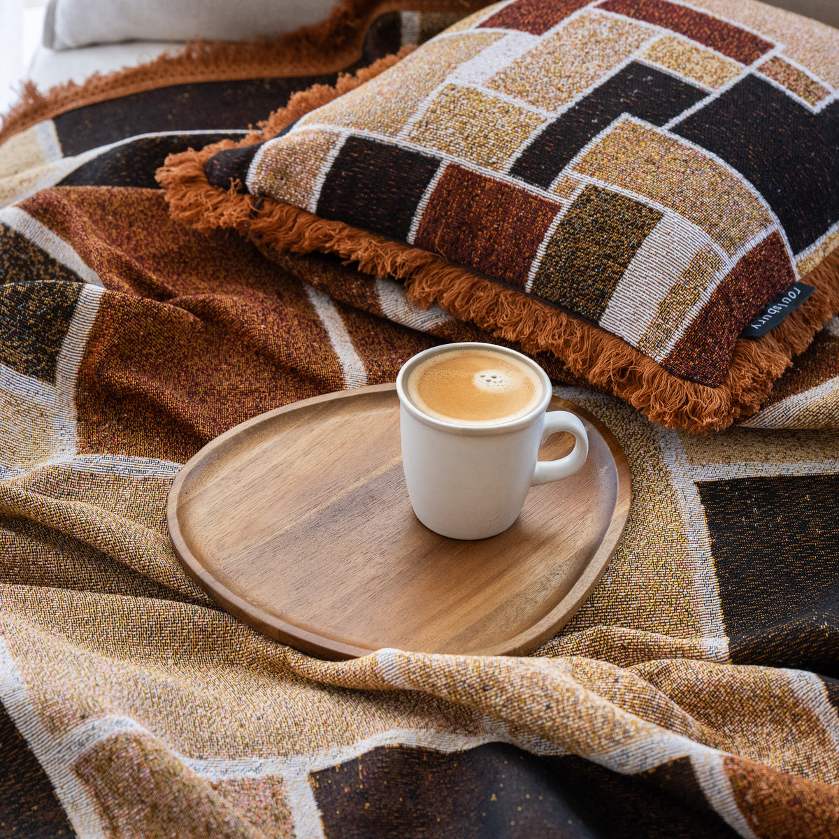 Milano Woven Cushion Cover - Reversible