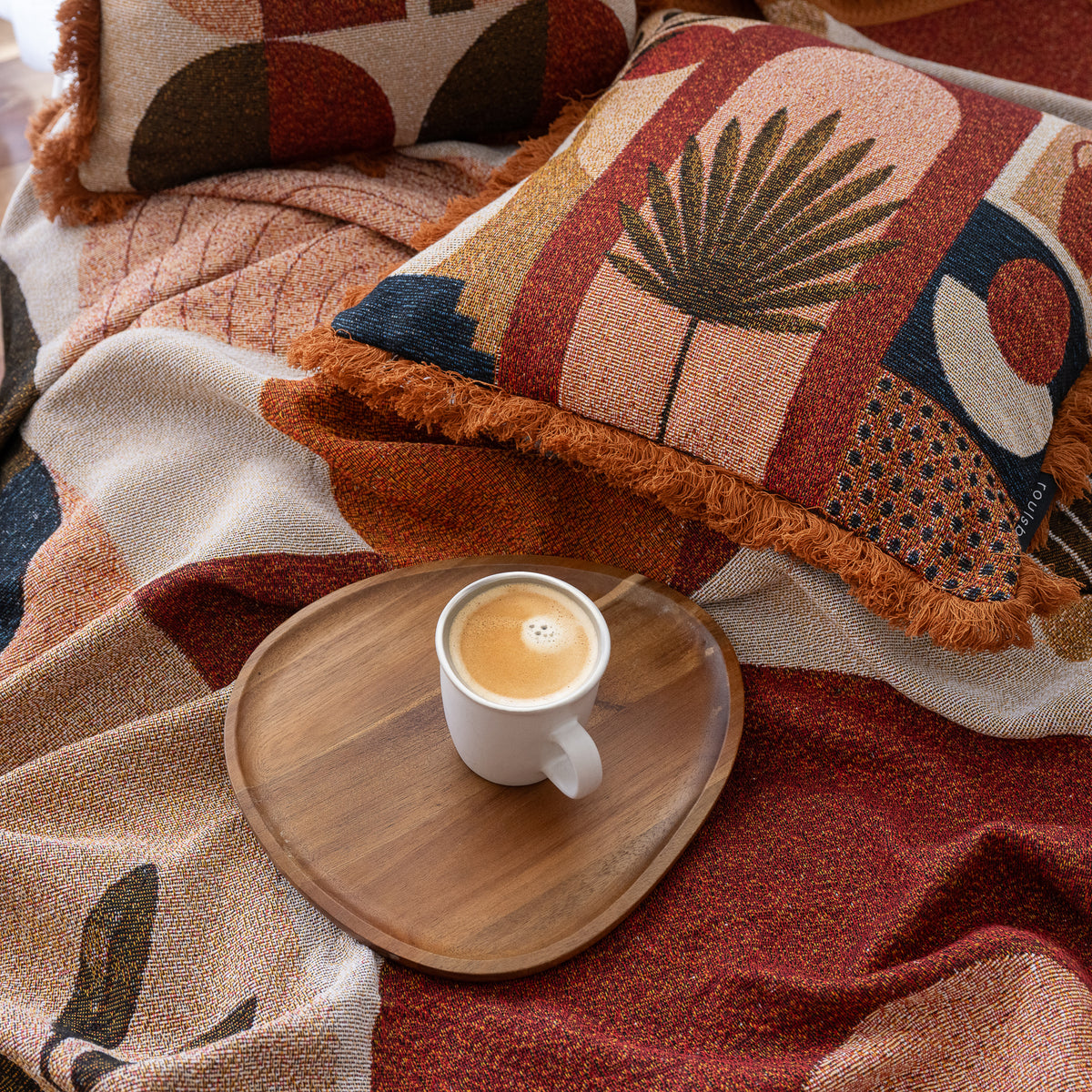 Ravello Woven Throw & Picnic Rug
